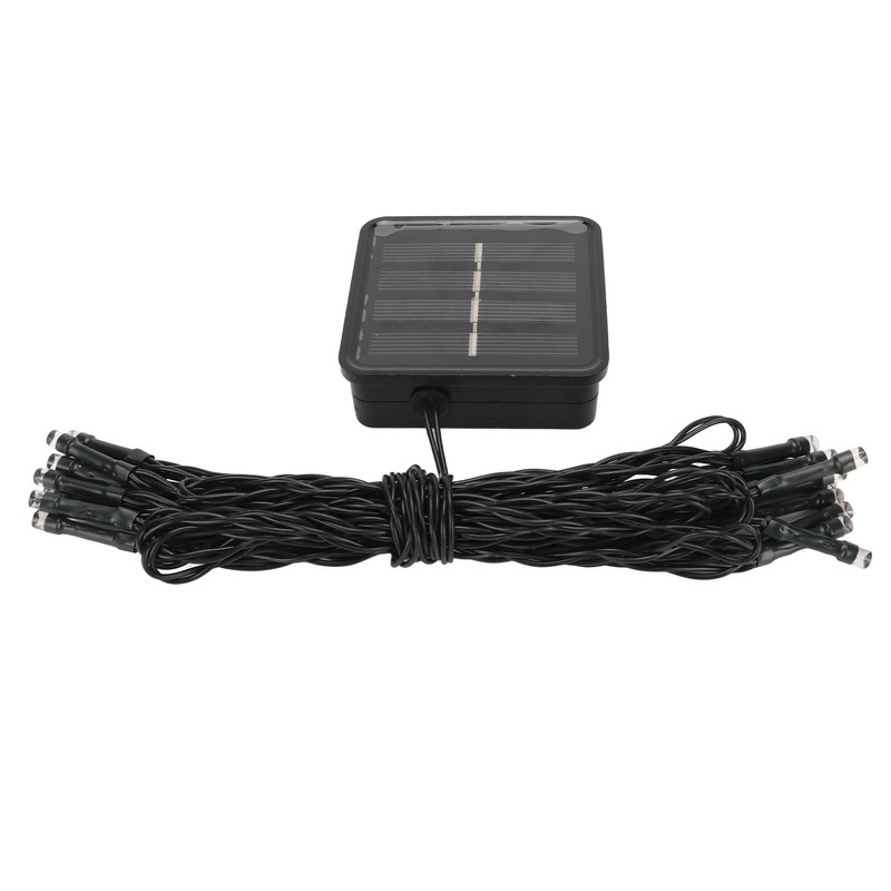 Solar String Lights 20 LED Beads 8 Modes 16.4ft Length