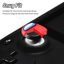 Switch Joystick Kappen kompatibel mit Switch/OLED/Lite Controller Zubehör, PALPOW Niedliche Silikon Switch Knöpfe Thumb Grips Caps, 6 Stück - Astronauten