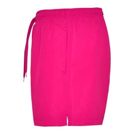 24 JOYAS Kids Swim Trunks with Fresh Neon Colours, Inner Briefs, Side Pockets, Back and Adjustable Drawstring, Pink Fluorine