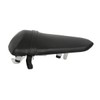Moto Motorcycles Black Rear Pillion Passenger Seat Saddle Pad Cushion