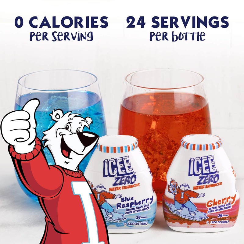 ICEE Zero Calorie Liquid Water Enhancer Flavor Drops - 1.62