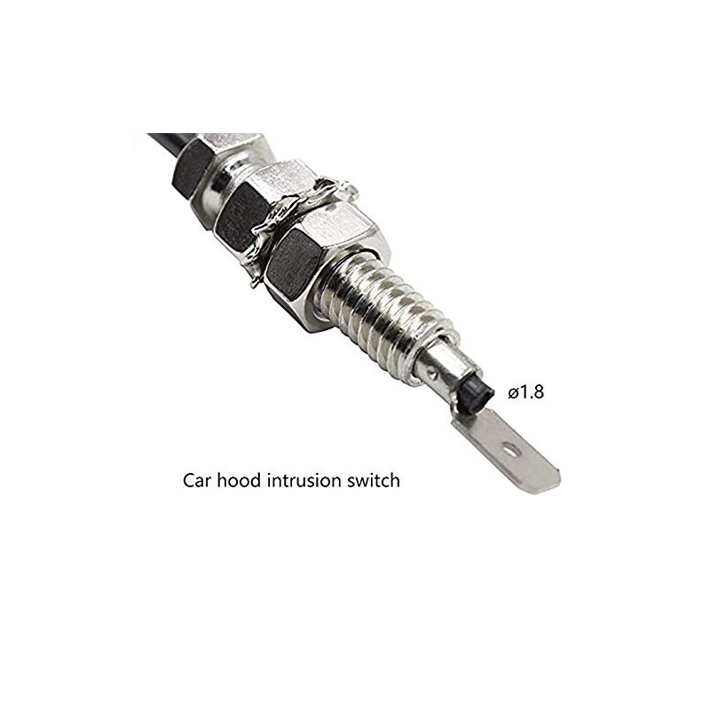 ANJOSHI Car Hood Pin Switch Universal Engine Car Auto Trunk