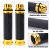 Universal Pair of 7/8" 22mm Rubber Handlebar Hand Grip Bar