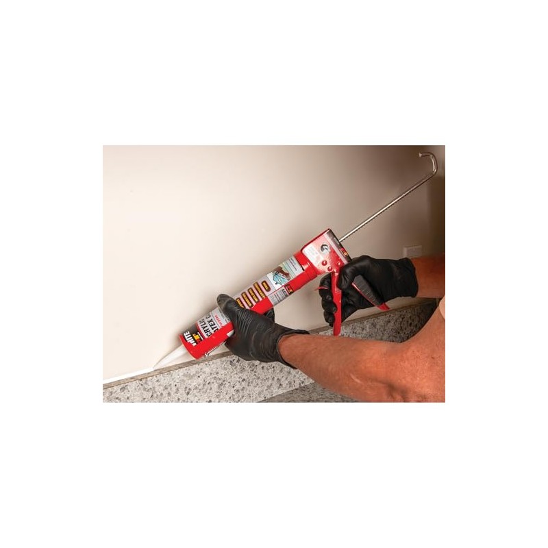 Performance Tool W54250 Ratcheting Caulk Gun with Built-In Nozzle Cutter