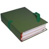 Exacompta 733E document folder with stretchable pleat backing, cardboard laminated,