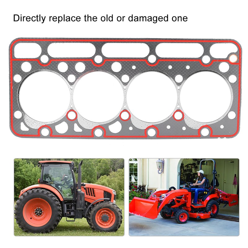 Cylinder Head Gasket 19077‑03310 Replacement Fit for Kubota V2203 Engine