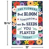 Teacher Created Resources Wildflowers Positive Sayings Educational Poster Pack (TCR6624)