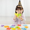 LUOZZY 24pcs Happy New Year Party Hats Decoration Paper Cone