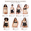 BRABIC Mesh Shapewear Bodysuit Tummy Control for Women Plus Size
