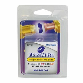 Nu-Calgon 4177-01 FlareMate Stop Leak Flare Seal Combo Pack (Includes Sizes (2)-1/4" and (2)-3/8")