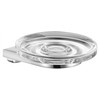 Keuco 12755019000 Soap Holder with Crystal Soap Dish - Chrome