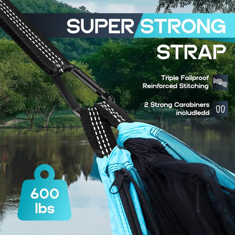 Camping Hammock Mosquito Net,Double & Single Portable Hammocks Hammocks with