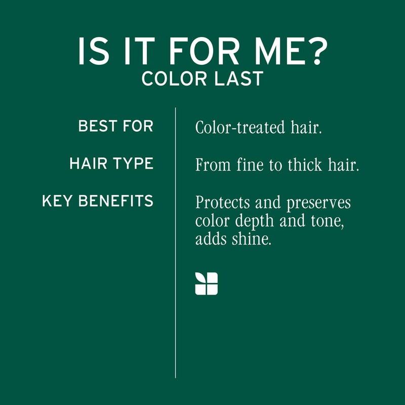 Biolage Color Last Shampoo - For Color-Treated Hair, Nourishes, Strengthens,
