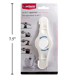 Luciano 4 in 1 Opener, for bottles,cans,jars