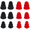 ALXCD Triple Flange Ear Tips, 6 Pairs S/M/L Sizes Triple