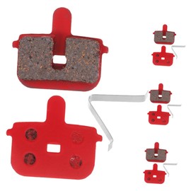 Mikinona 4 Pair Bicycle Brake Pads Mountain Bike Pads Metal