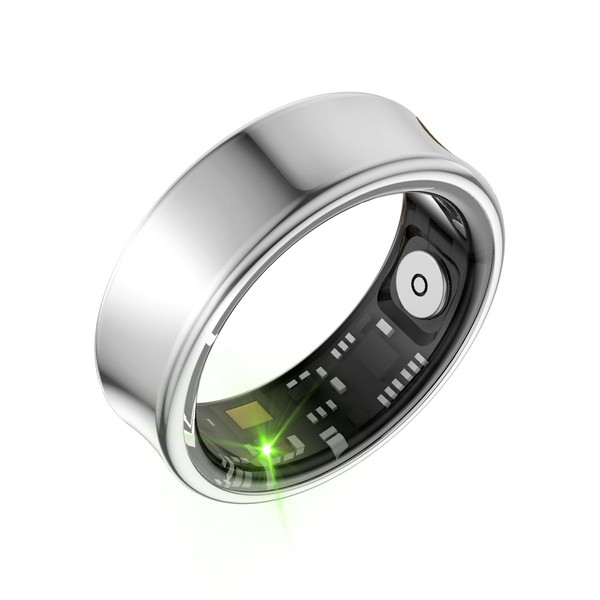 Tulbeys Smart Ring Health Fitness Tracker for Men Women -