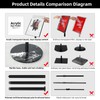 Sign Holder Stand,Poster Sign Stand Advertising Signs for Business,Sturdy Floor