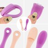 2-Pack Silicone Face Cleaner Nose Blackhead Remover Face Scrubber Nose