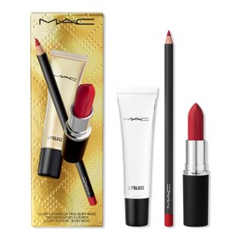MAC Claim to Flame Lip Trio, Ruby Woo, 3 Piece Set