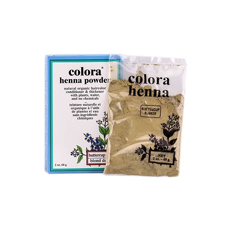 Colora Henna Powder, Buttercup Blonde