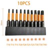 Torx Screwdriver Bit Set, Professional T10-T40 Magnetic Screwdriver Bits Set,