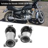 2PCS Aluminum Carburetor Intake Manifold for Honda CX500 1978-1982