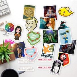 Sticker Pack 20 Green God Mephistopheles Regretevator Mr 4 Prince H Super Heroes Lauren Quote Good Luck Babe St Therese