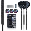 Formula Sports 90% Tungsten Darts Set 21g/22g/23g/24g, Professional Steel Tip