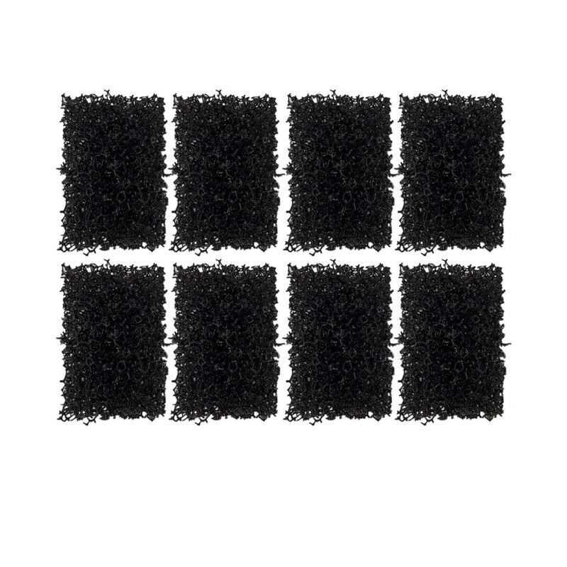 Black lagoon LARGE PORE STIPPLE SPONGE 8 Piece Block -For