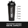 Optimum Nutrition Shaker with Stainless Steel Mixing Ball, BPA- and