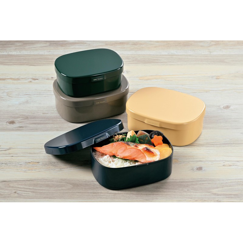 Tatsumiya 30450 Quick Washable Lunch Box, Black, M 600