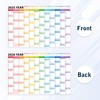 FindFunFine Large Wall Planner Planner 2025-2026 Year Planner Office, University,