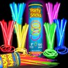 PartySticks Ultra Bright Glow Sticks Bulk Party Supplies 100 Pack