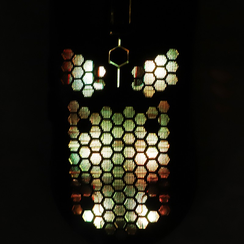 Gaming Mouse USB Interface Wired Portable Desktop E-Sports Hollowing Mouse