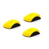 3 Pack - Ergonomic "Mouse" Hand Sanding Block for 5”
