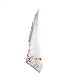 Clayre & Eef FOB42 Tea Towel White Green 50 x 71 cm