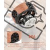Camera Round Handle Grip, 360 Degrees Rotation Quick Release for