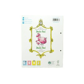 Dodo Pad LOOSE-LEAF Desk Diary 2023 - Week to View Calendar Year Diary. A 2 hole punched loose leaf Diary-Organiser-Planner for up to 5 people/activities UK made, sustainable, plastic free