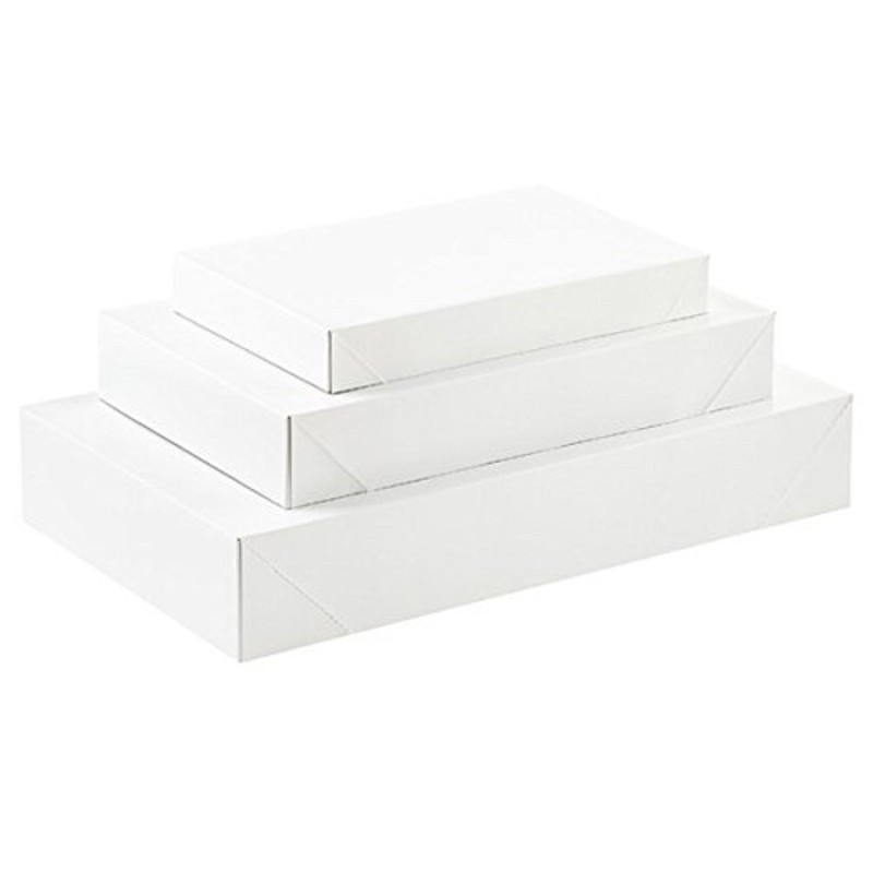 All Day Gifts 12-Pack White Gift Boxes with Lids –