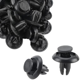 Topkidame 30pcs B45A-56-146A Push-Type Retainer Fender Liner Splash Shield Bumper Cover Clip Fastener Rivet Fits for Mazda 3, 5, 6, CX-3, CX-5, CX-9 & MX-5 Miata for Toyota Scion 90118-WB048