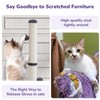 Woochpet 33'' Tall Cat Scratching Post for Adults Cats, Sturdy