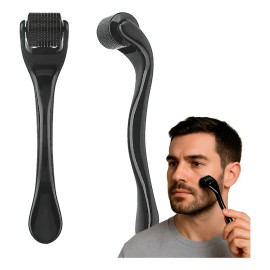 Dermaroller Facial Para Barba Titanio Produce Colágeno 0.3mm