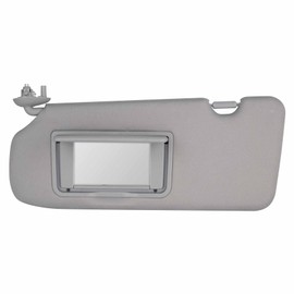 Driver Left Side Sun Visor Compatible with Honda CRV 2017 2018 2019 2020 2021 2022 Replace 83280-TLA-A12ZB, Gray