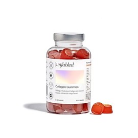 Unfabled Collagen Gummies for Women, 60 Gummies, 1000mg Hydrolysed Bovine Collagen with Biotin, Selenium & Vitamins A, B6, B12, C & E, Biotin Supports Normal Hair & Skin