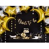 PartyDeco Banner Bride To Be in Gold Banner for Bachelorette