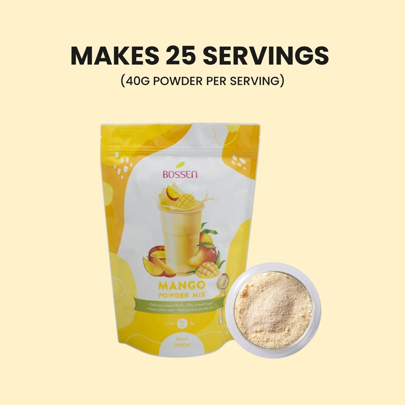 Bossen Bubble Tea Powder Mix (Mango)