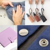 120 Pieces Metal Snap Fastener Kit, BetterJonny 15mm Brass Heavy