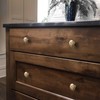 Goo-Ki 6 Pack Champagne Bronze Cabinet Knobs Zinc Alloy Kitchen