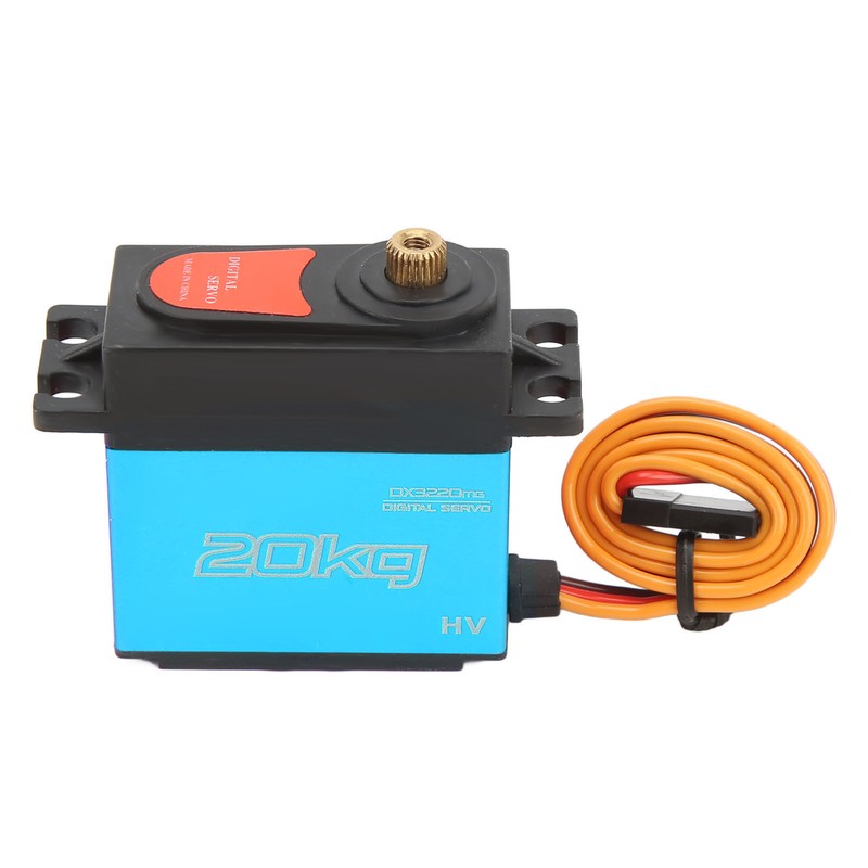 20KG RC Digital Servo 180 Degree Rotation High Speed Metal